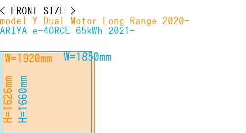 #model Y Dual Motor Long Range 2020- + ARIYA e-4ORCE 65kWh 2021-